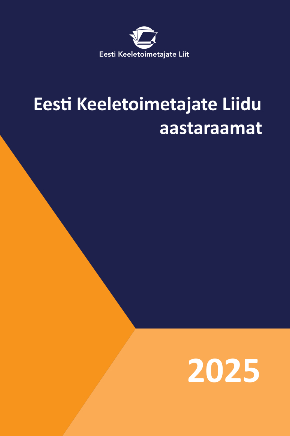 Selgunud on Vikipeedia keeletoimetamistalgute parimad toimetajad. 
The post Ilmunud on 2025. a aastaraamat appeared first on Eesti Keeletoimetajate Liit.
